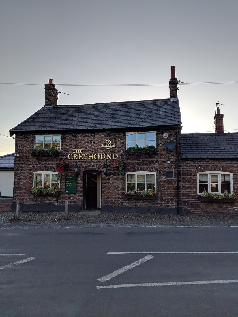 The Greyhound Inn — exterior photograph (2018)