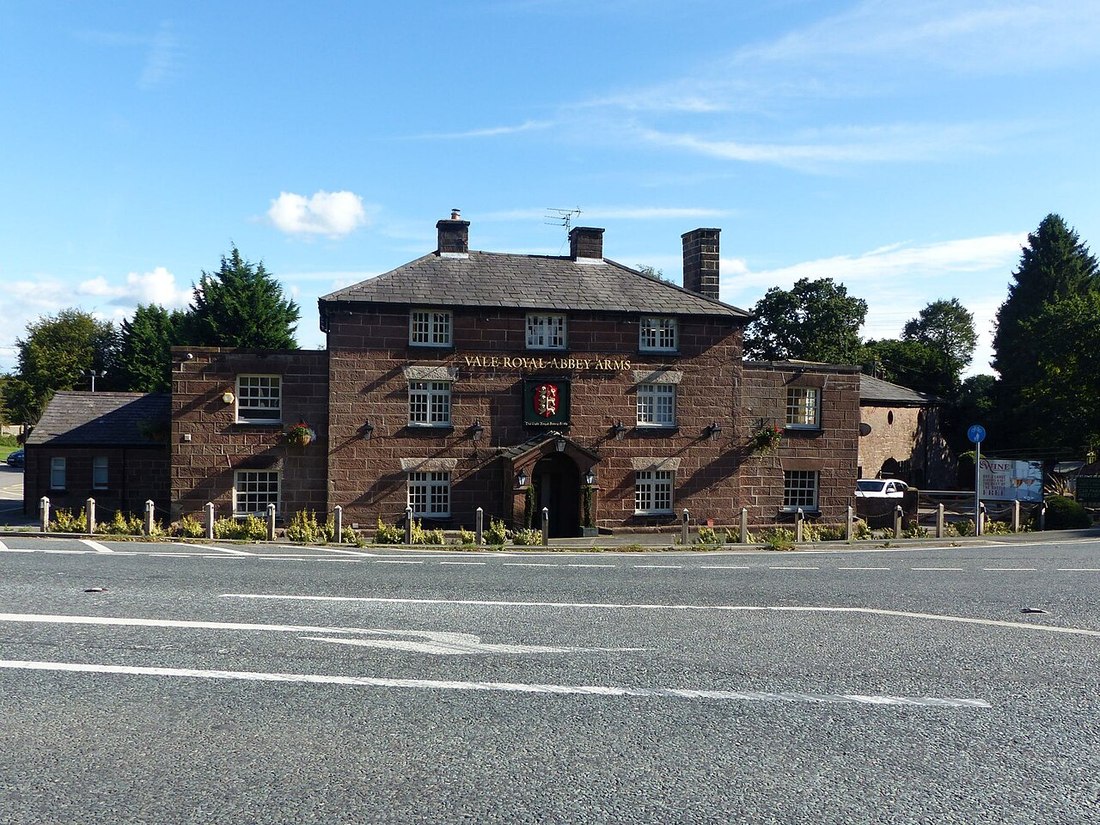 Vale Royal Abbey Arms — exterior photograph (2018)