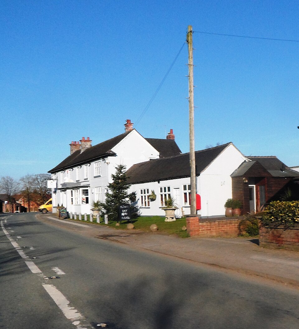 The White Lion — exterior photograph (2014)